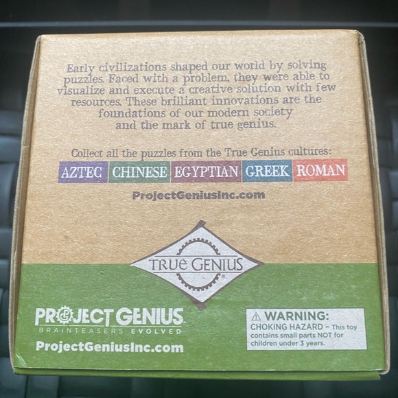 Project Genius Powder Keg Puzzle - Brand New Fun Challenging Gift White Elephant - Picture 6 of 7